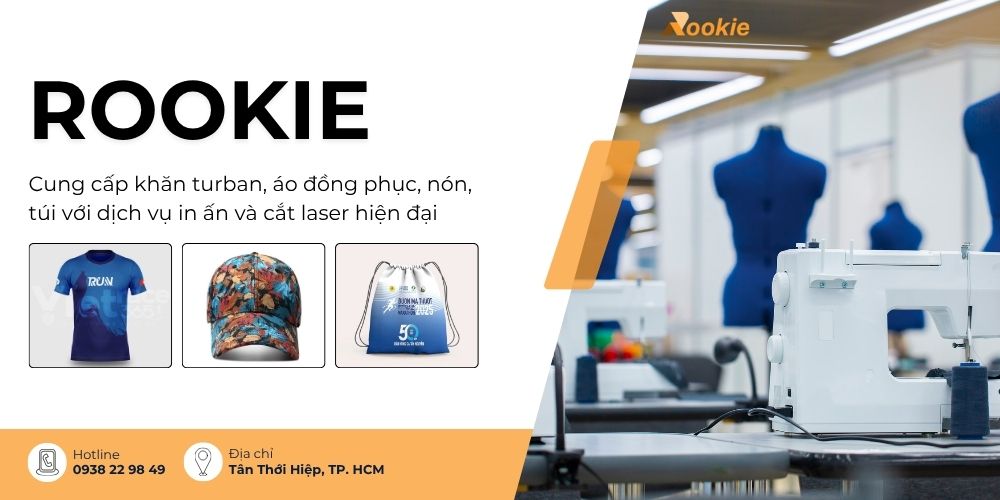 Rookie - Đơn vị sản xuất hàng may mặc ứng dụng công nghệ cắt laser