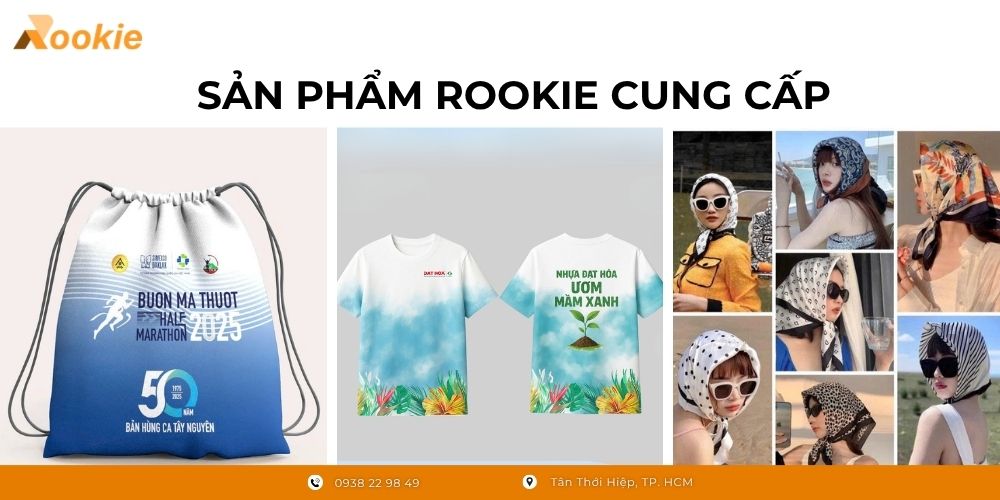 Sản phẩm Rookie cung cấp
